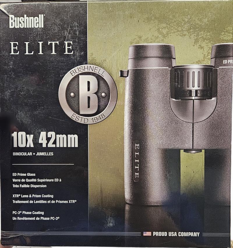 Elite - 10x42 Standard - Black, Twist-Up, BaK-4, Water / Fog Proof, Roof Prism - Box - Not Applicable 1
