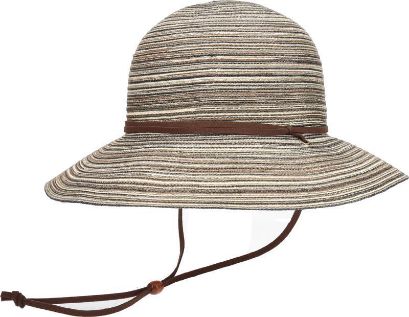 Wanderlust Breeze Crushable Straw Hat  - Brown Mix 1