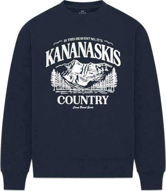 Kananaskis Vintage Crewneck - Unisex - navy 1