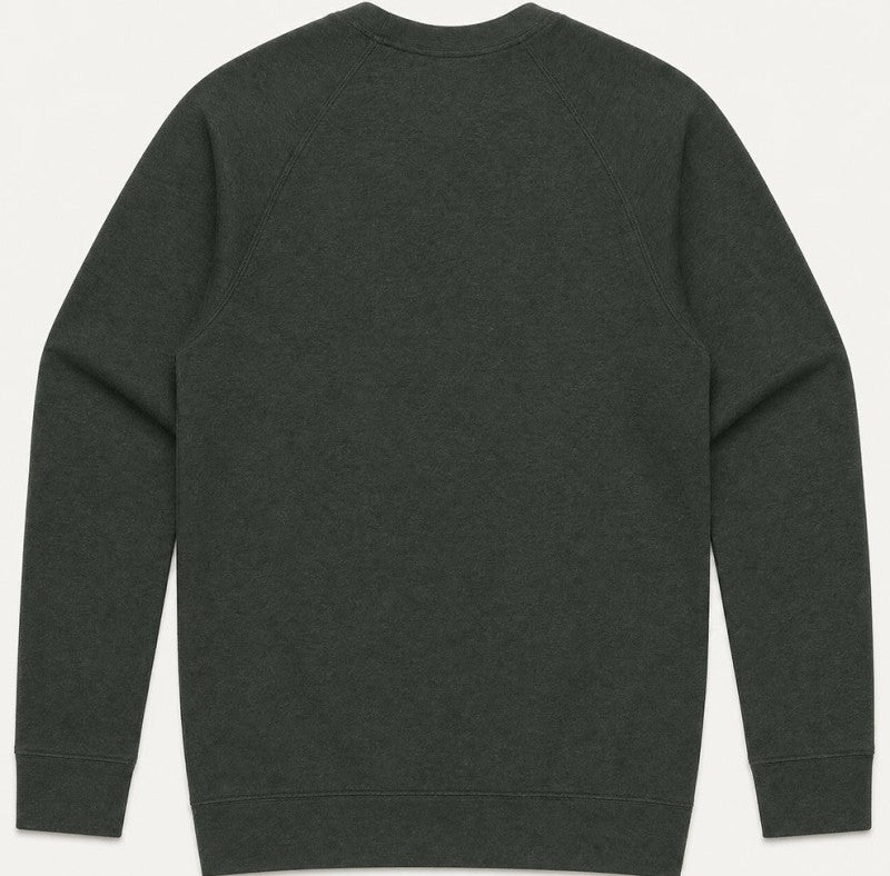 Peak Logo Original Crewneck - Unisex - heather forest 1