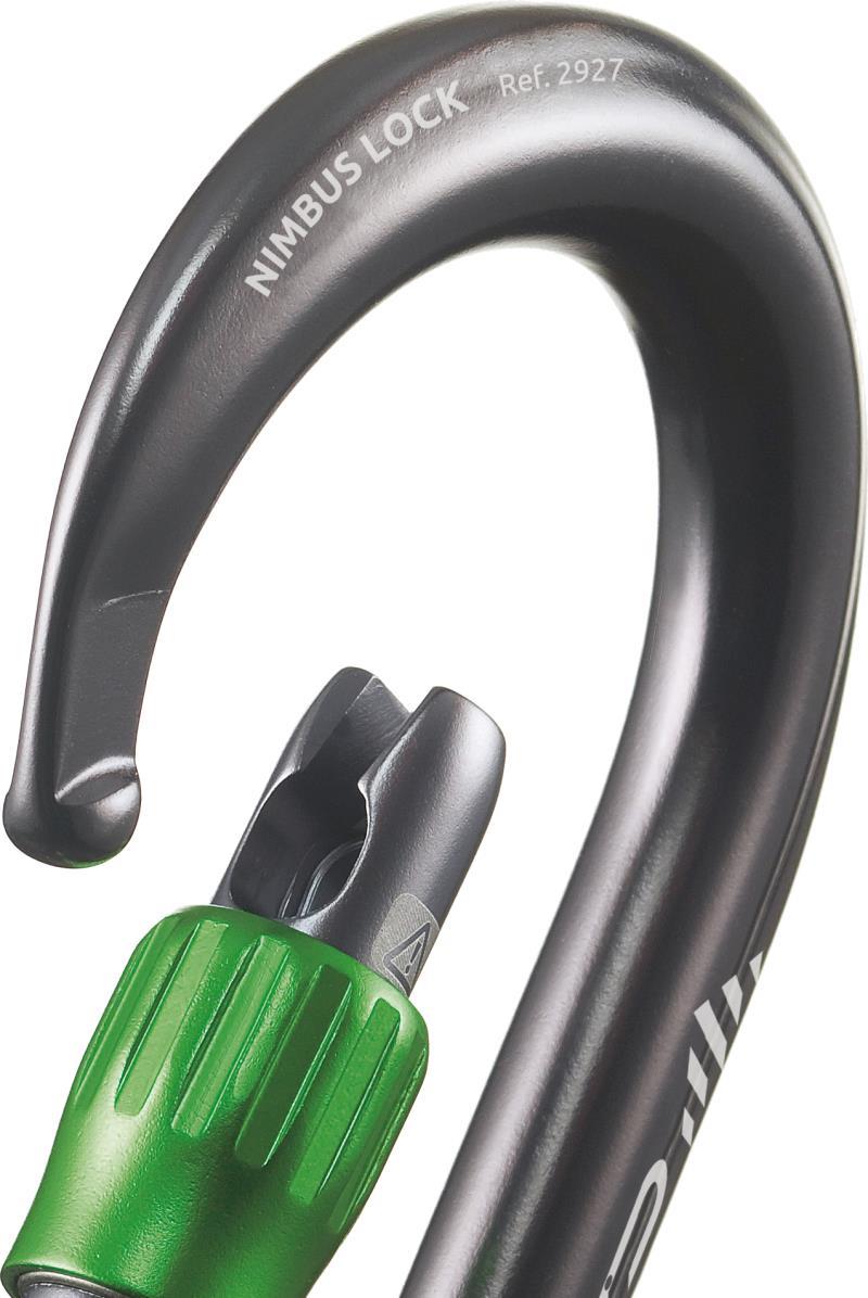 Nimbus Lock - Gun Metal / Green 2