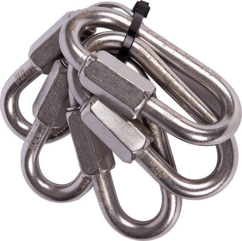 Oval Quick Link Stainless 8mm  - Set of 5 - not applicable 1