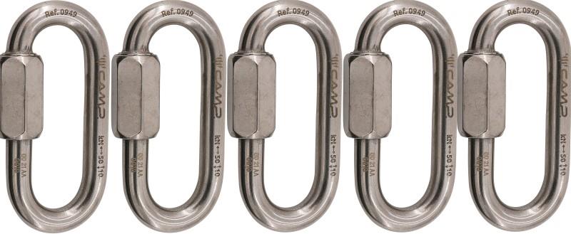 Oval Quick Link Steel 10mm  - Set of 5 - not applicable 1