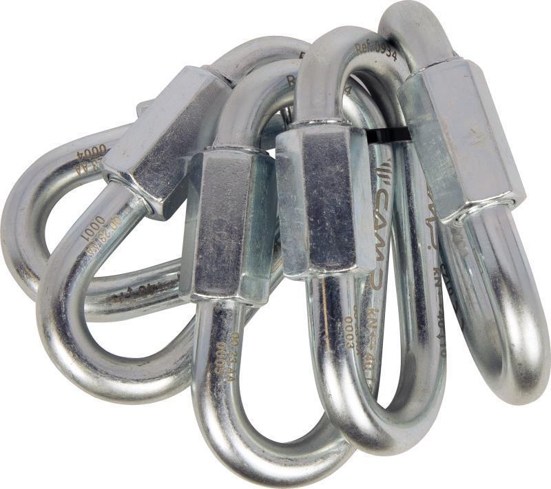 Oval Quick Link Steel 8mm  - Set of 5 - not applicable 1