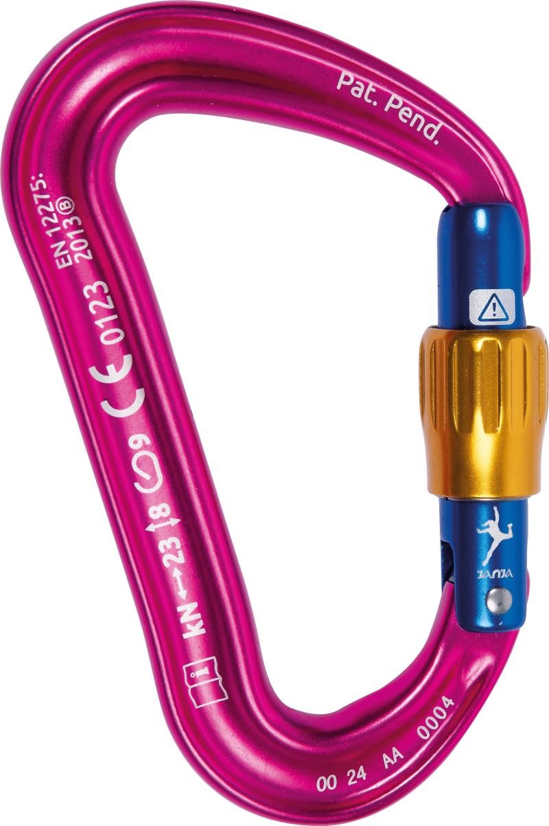 Photon Lock Carabiner - Janja  - fuchsia 1