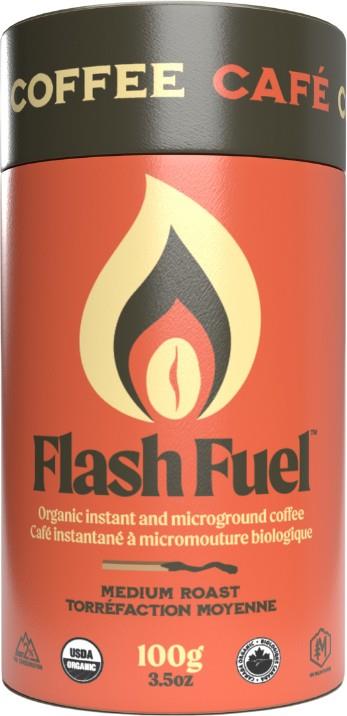 Flash Fuel Organic Instant Coffee - Canister 100g - medium 1
