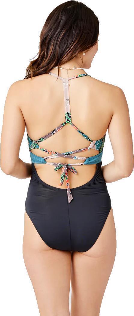 Dahlia One Piece - Womens - Jardin / Black 2
