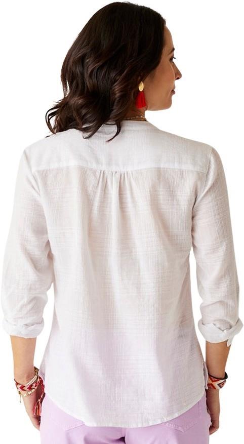 Dylan Textured Shirt -  Womens - cloud 1