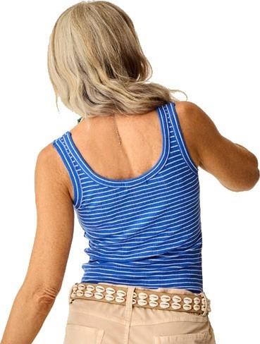 Ever Tank - Womens - billie blue stripe 1