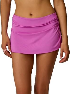 Hoku Swim Skirt - Womens - violet 1