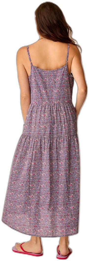 Jacey Textured Dress - pink garden 1