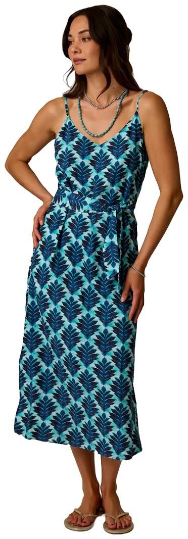 Macy Dress - fronds 1
