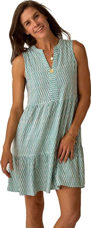 Nellie Linen Dress - surfboard 1
