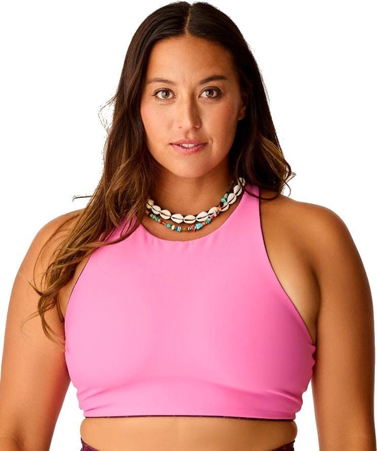 Sanitas Compression Reversible Top - Womens - disco / hot pink 1