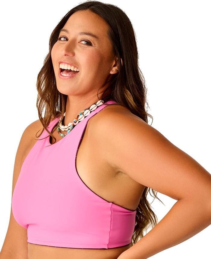 Sanitas Compression Reversible Top - Womens - disco / hot pink 1