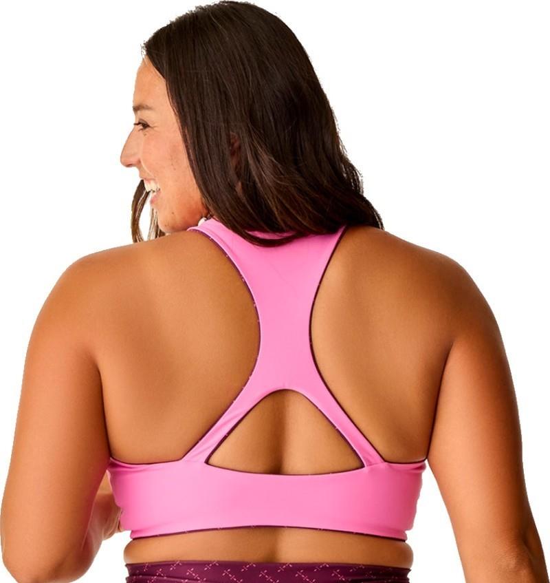 Sanitas Compression Reversible Top - Womens - disco / hot pink 1
