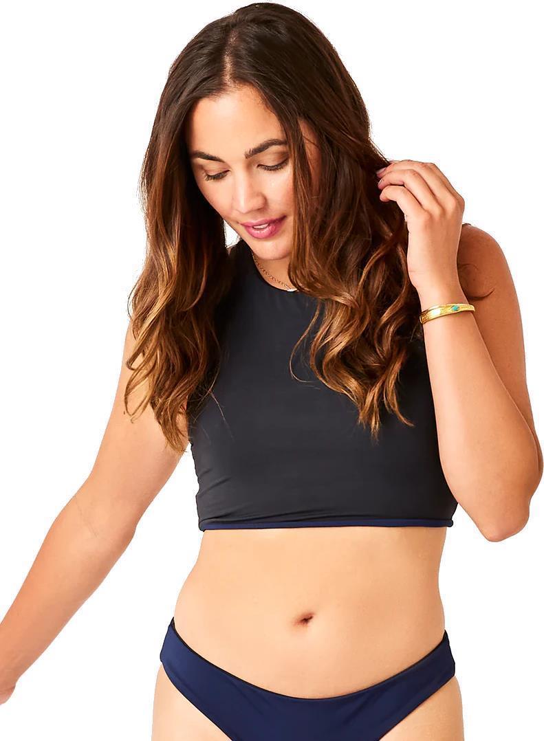 Sanitas Reversible Top - B-Cup - Womens - Black / Navy 4