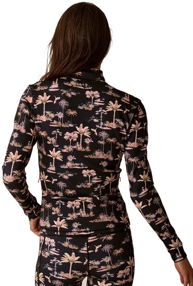 Stella Zip Up Jacket - Womens - black toile 1