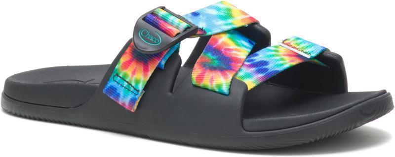 Chillos Slide - Womens - Dark Tie Dye 1