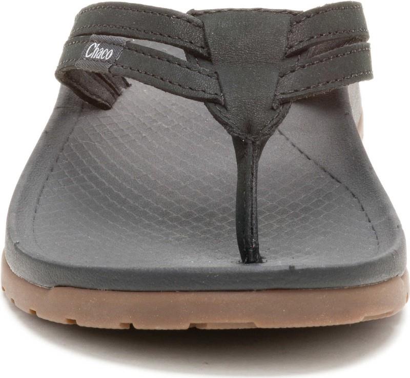 Lowdown Leather Flip - Womens - black 1