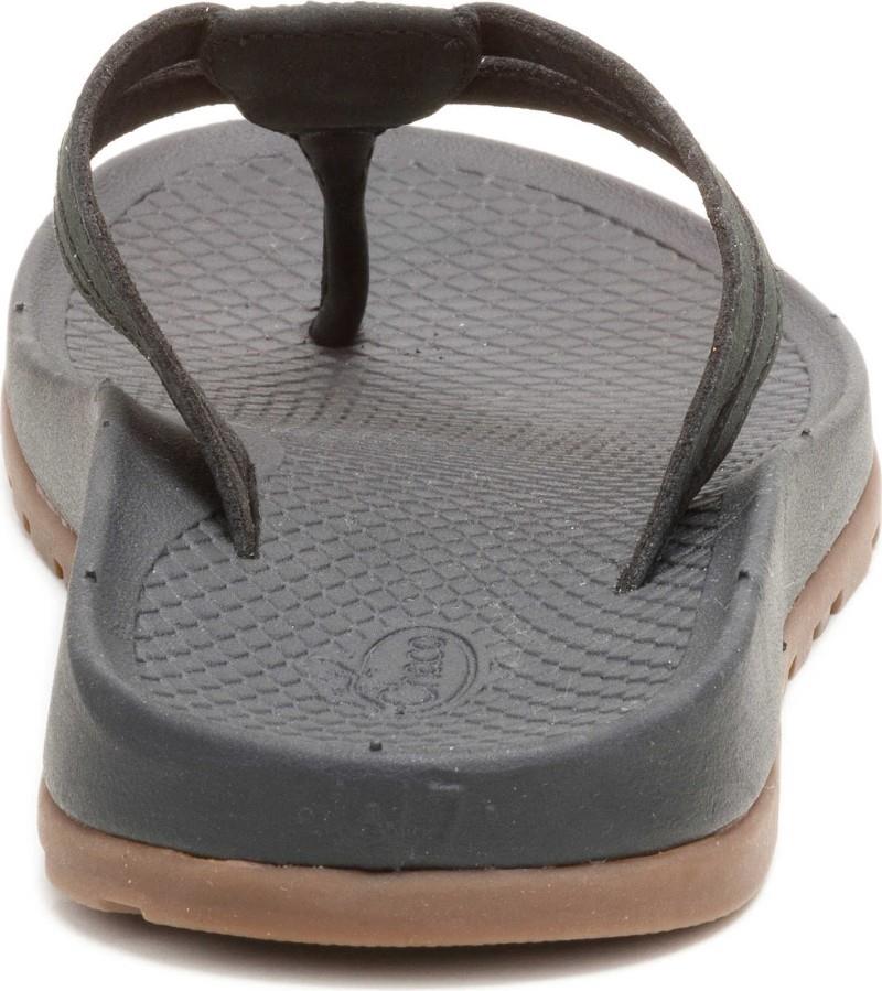 Lowdown Leather Flip - Womens - black 1