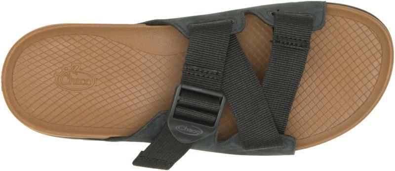Lowdown Leather Slide - Womens - Black 7