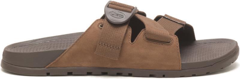 Lowdown Leather Slide - Womens - Otter 2