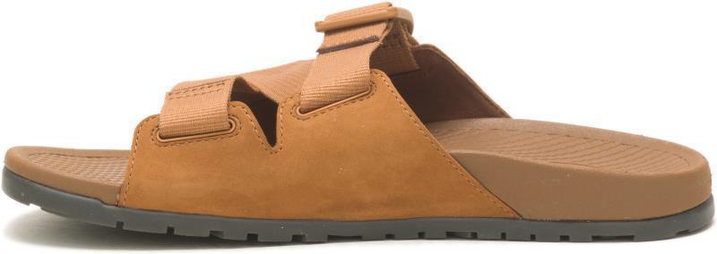 Lowdown Leather Slide - Womens - Taffy 3