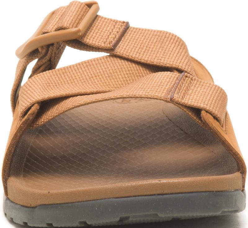 Lowdown Leather Slide - Womens - Taffy 4