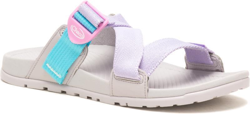 Lowdown Slide - Womens - Purple Rose Aqua 1
