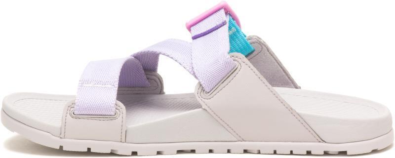 Lowdown Slide - Womens - purple rose aqua 1