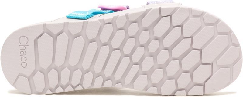 Lowdown Slide - Womens - purple rose aqua 1