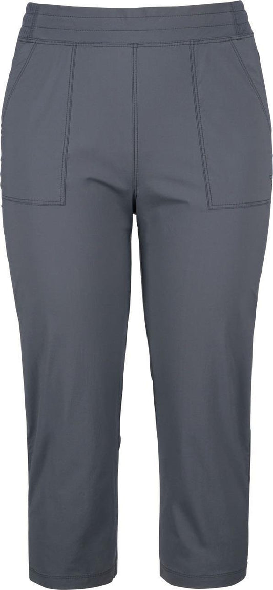 Allyson Capri Pants - Womens - Charcoal 1