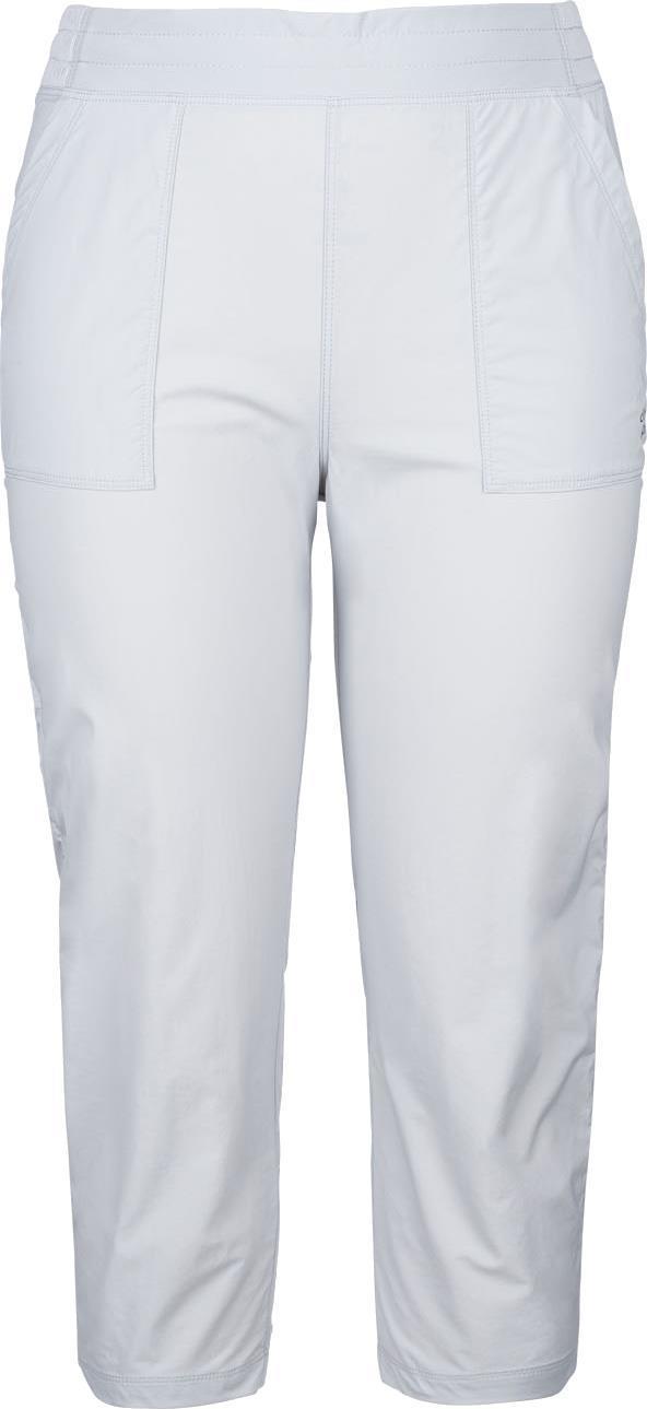 Allyson Capri Pants - Womens - Silver 1