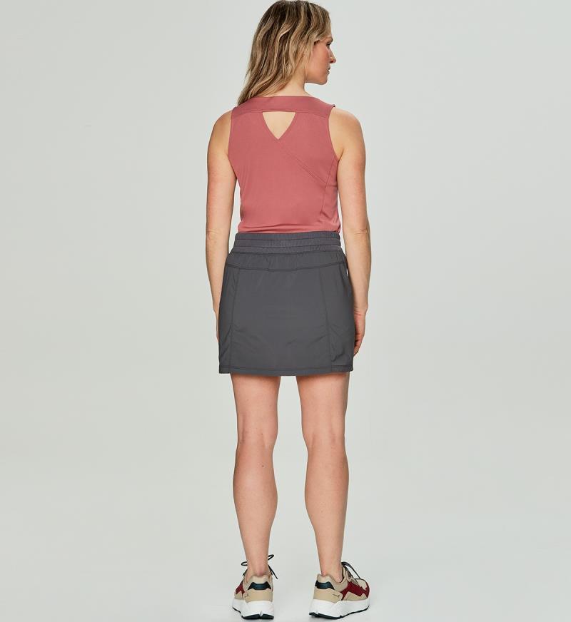 Allyson Skort - Womens - Charcoal 4
