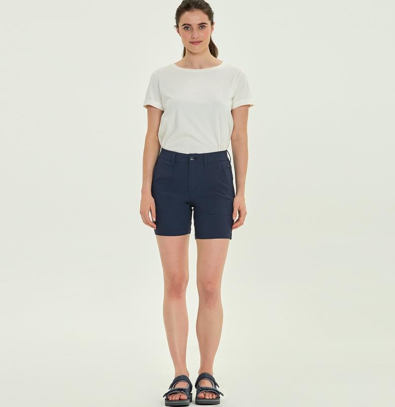 Madrid Bermuda Shorts - Womens - Navy 2