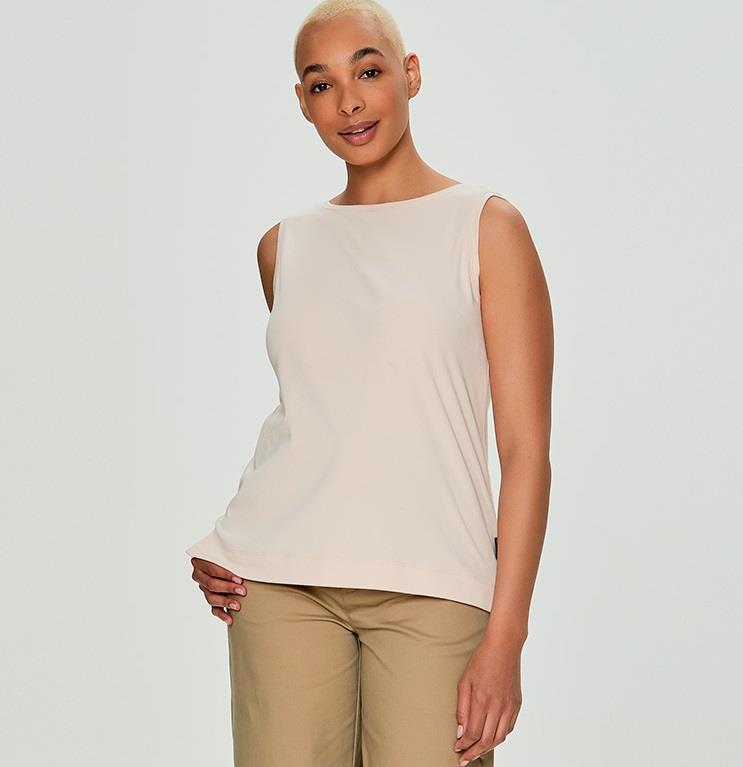 Maria Tank Top - Womens - Soft Peach 4