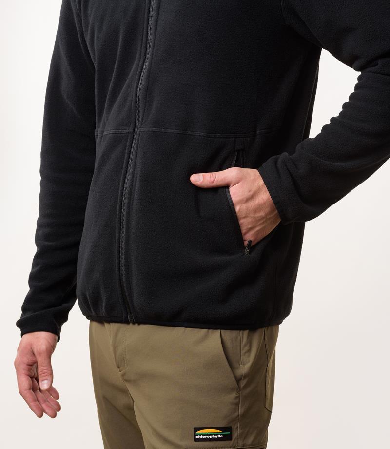 Oman Sweater - Mens - pure black 1