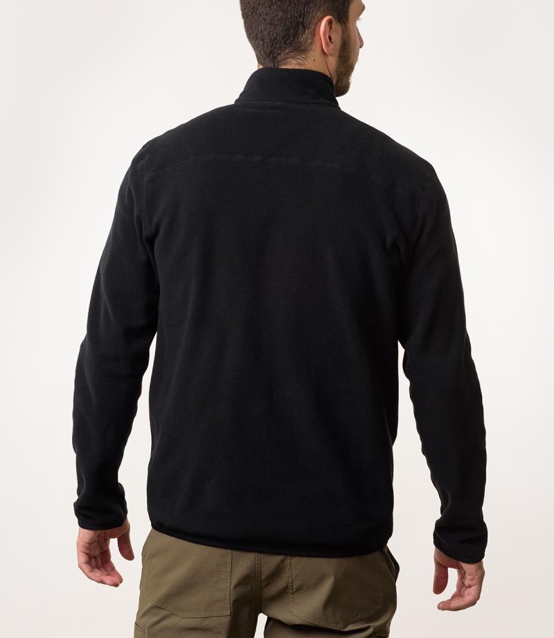 Oman Sweater - Mens - pure black 1