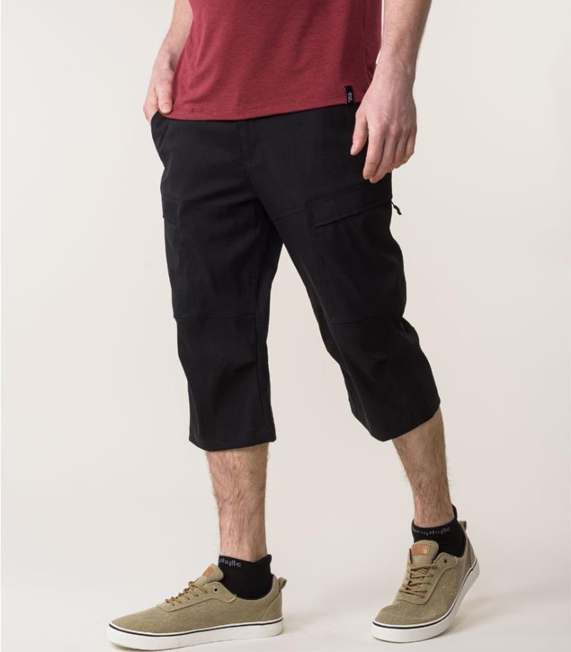 Raid 3/4 Pants - Mens - Pure Black 2