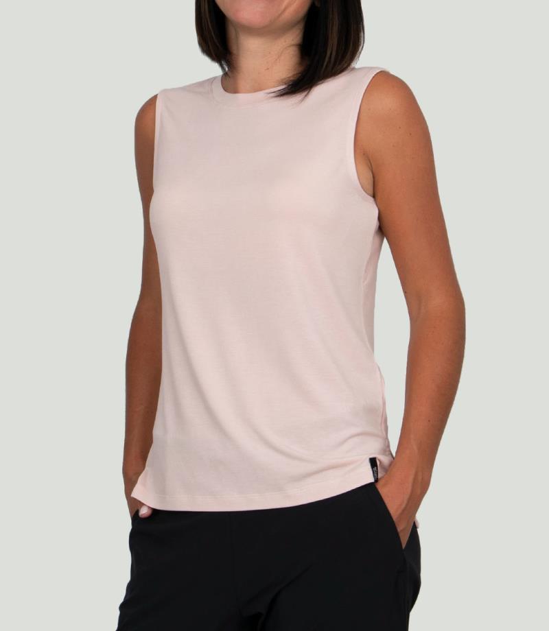 Shelly Sleeveless - Womens - Sepia Pink 2