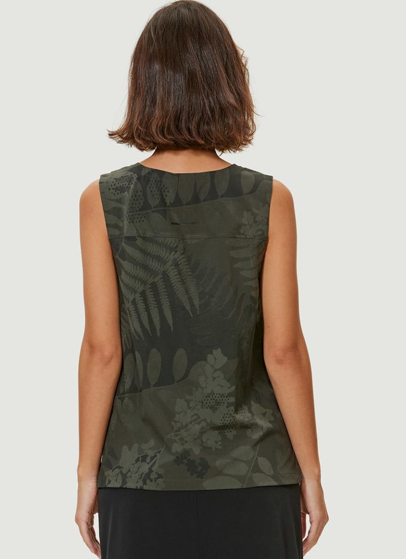 Transit Tank Top - Womens - fern green night 1