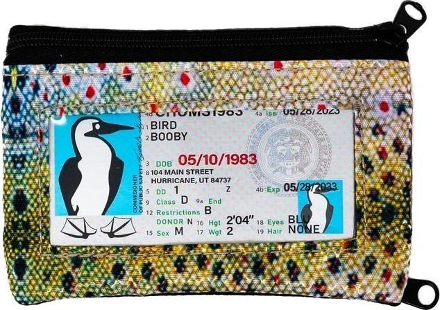 Surfshorts Wallet Patterns - brown trout 1