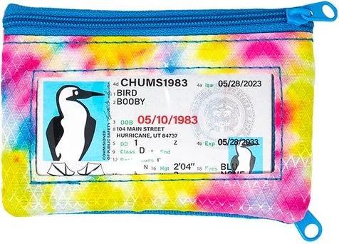 Surfshorts Wallet Patterns - pink / blue swirl tie dye 1