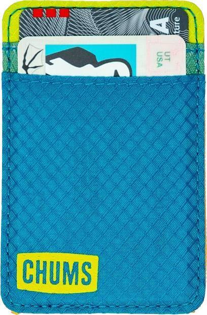 The Daily Wallet - teal / orange / lime green 1
