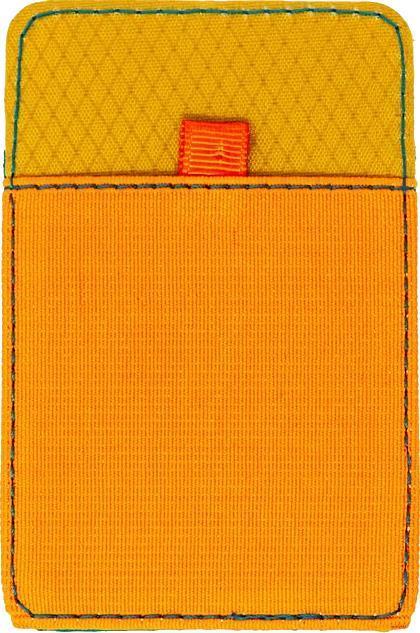 The Daily Wallet - teal / orange / lime green 1