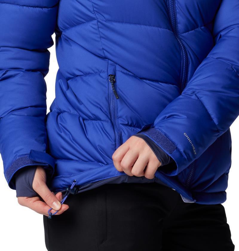 Abbott Peak II Insulated Jacket, Extended - Womens - Clematis Blue / Snowdrift / Nocturnal 7