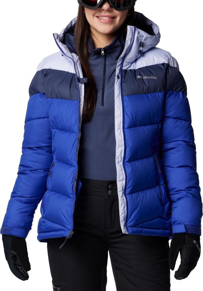 Abbott Peak II Insulated Jacket, Extended - Womens - Clematis Blue / Snowdrift / Nocturnal 9