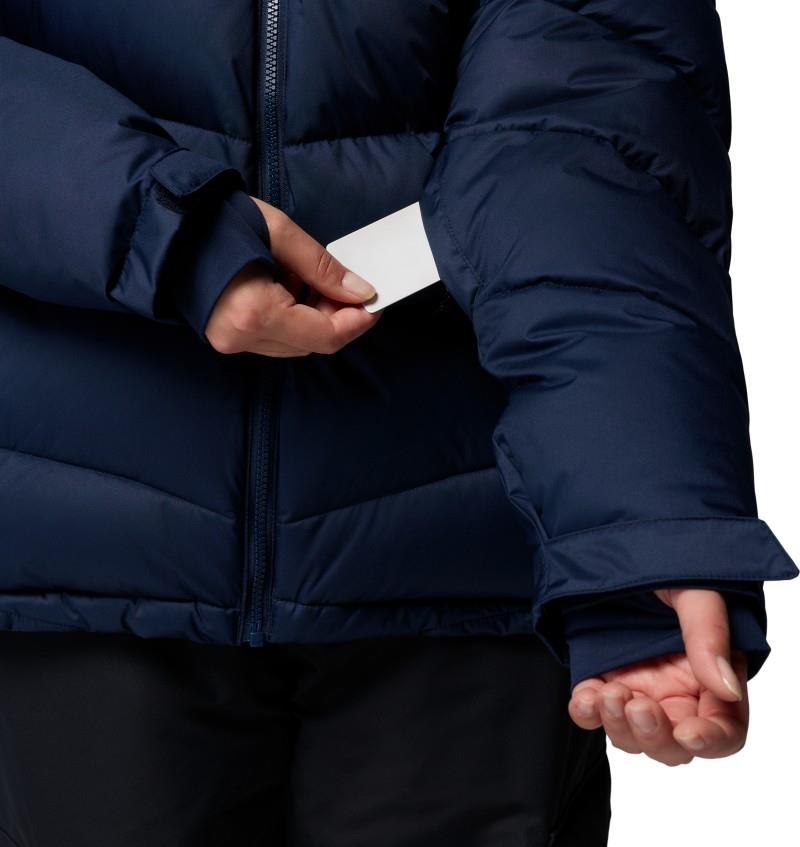 Abbott Peak II Insulated Jacket, Extended - Womens - collegiate navy / rich wine / eraser pink 1