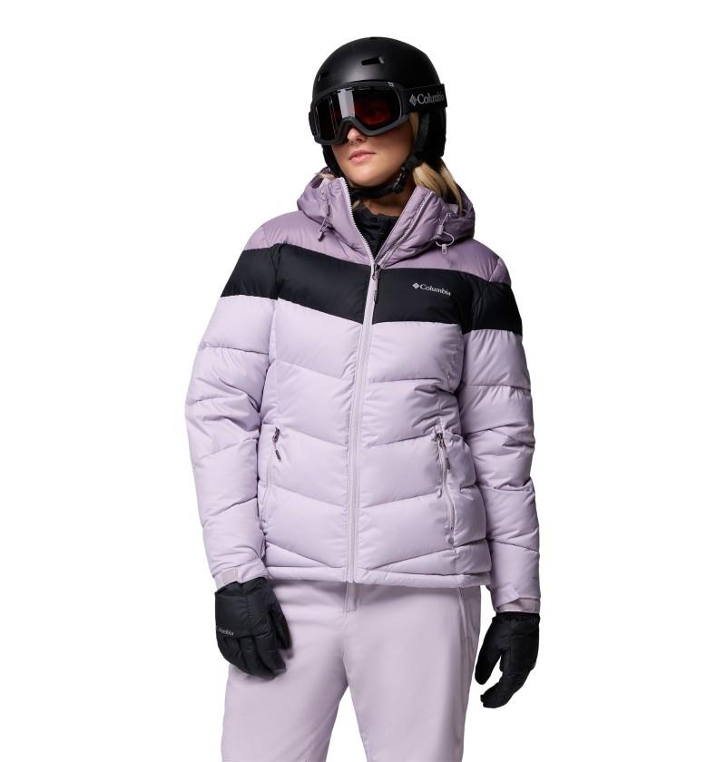 Abbott Peak II Insulated Jacket, Extended - Womens - lavender pearl / shale purple / black 1